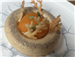 apricot and goat cheese flan